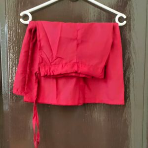 A Maroon Colour Petticoat