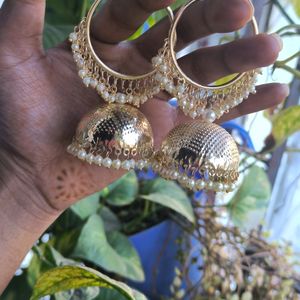 Beautiful Golden Earrings 😍