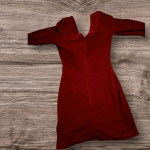 Mini Velvet Dress