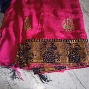 Weekend Offer 🎉 🎉 New Border Saree