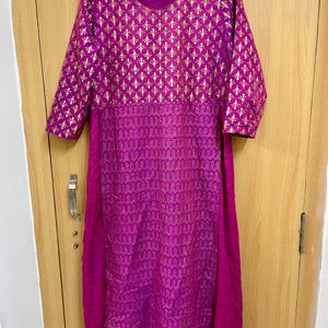 Rangriti M Women Magenta Kurta