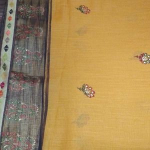 Beautiful Cotton Saari New