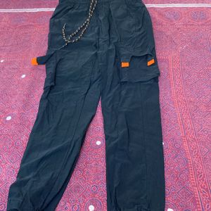 Co Ord Orange And Black - Brand New