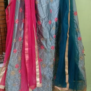 Launga Set With Two' Type Dupatta