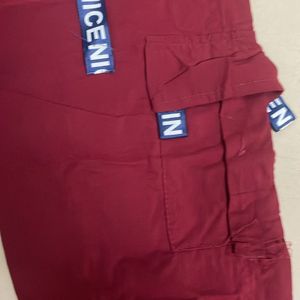 Maroon joggers