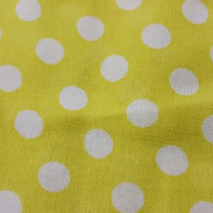 Yellow polka dot top