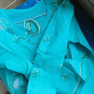 Ferozi Pure Lucknowi Kurta!