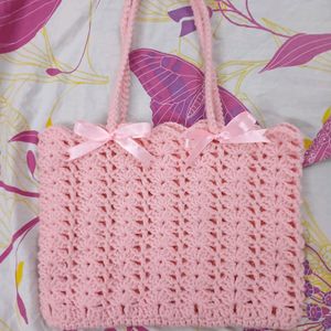 ₊˚⊹౨ handmade crochet shoulder bag ৎ ₊˚⊹