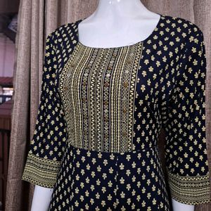 Kurti Top - Anaarkali Pattern