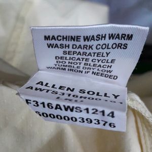 Allen Solly Cream Color Shirt