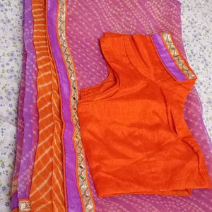 Saree With Blouse