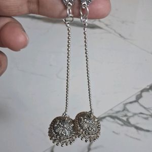 Long Chained Jhumkas