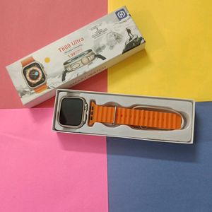 Smart Watch T800 Ultra  (Orange)