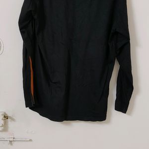 Black Full Sleeves Tshirt