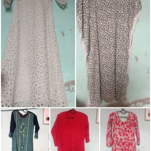 Combo Of 5 Kurti