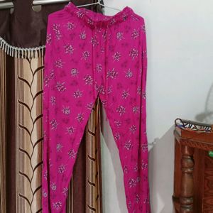 Magenta Colour Sleepwear Set