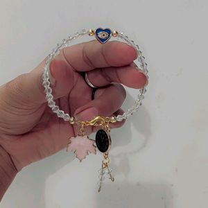 Transparent Crystal,Charms Bracelet 💫