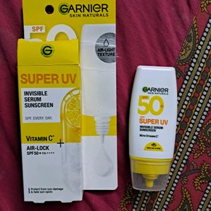 Garnier Super UV Invisible Serum Sunscreen SPF50