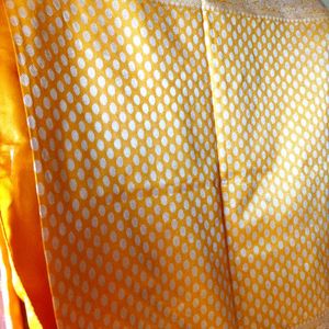 Royal Yellow Saree