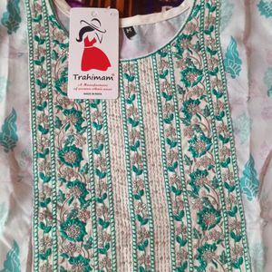 Women Kurti Pyjama Set