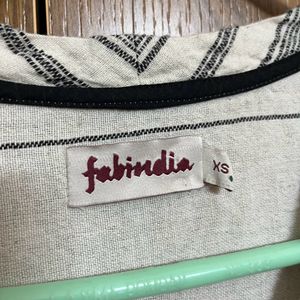 Fabindia Pure Cotton Handloom Women Kurta