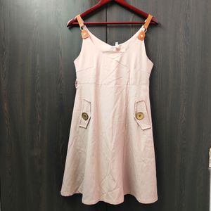 Mauve Pink Dress For Women | Size 34