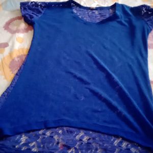 Navy Blue Smart Net Top