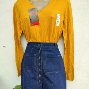 Stylish Yellow Top