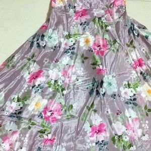 Handwork Floral Gown