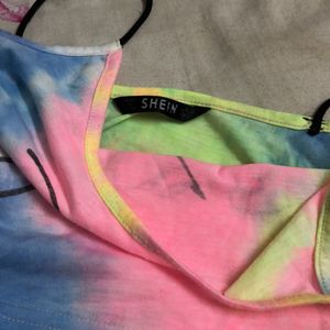 Shein Tie Die Tank Top