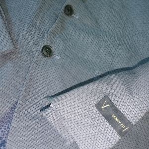 Van Heusen Grey Coat Blazer For Men