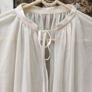 White Formal Top