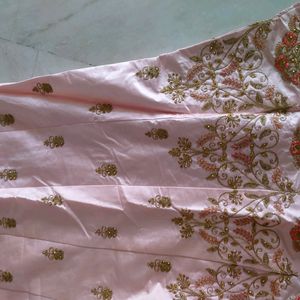 Peach  Shade Beautiful Lehnga