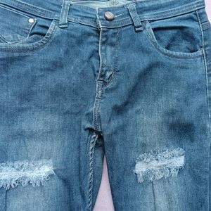 Skinny Blue Jeans For Women