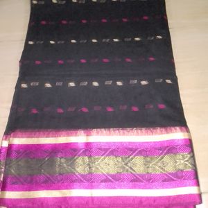 Black Kadambari Saree