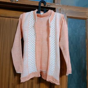 Woolen Fancy Top With Jacket