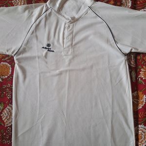 It's a White Cricket Full Sleeve T-shirt.