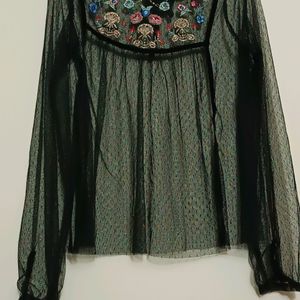 Size 28-34 Sheer Party Top