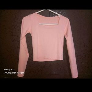 Woman Square Neck Haltered Top