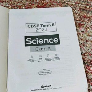 CBSE Term II Science Book 2022