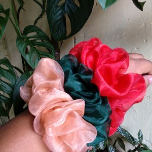 Organza Scrunchies