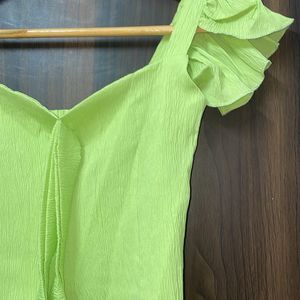 Fluorescent Green Crop To