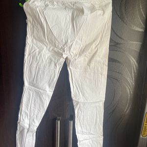 White Pencil Pants - 32