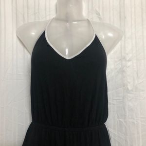 Forever 21 Black Sleeveless Playsuit