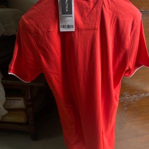 Nautica T Shirt Orange