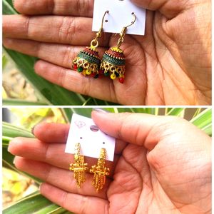 Yellow Chimes Earrings for Women & Girls