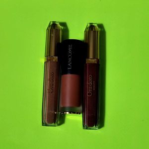 Lancome Drama Ink And Oradoro Lipstick Combo