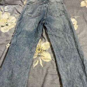 H&M Blue Ripped Jeans