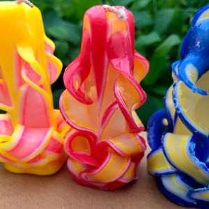 Decorative candles  Wax Candle medium Size Candl