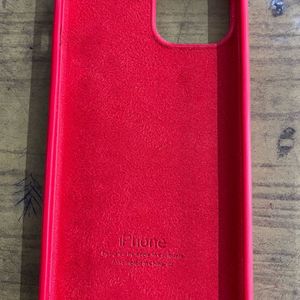 Iphone 14 Red Color Silicon New Cover